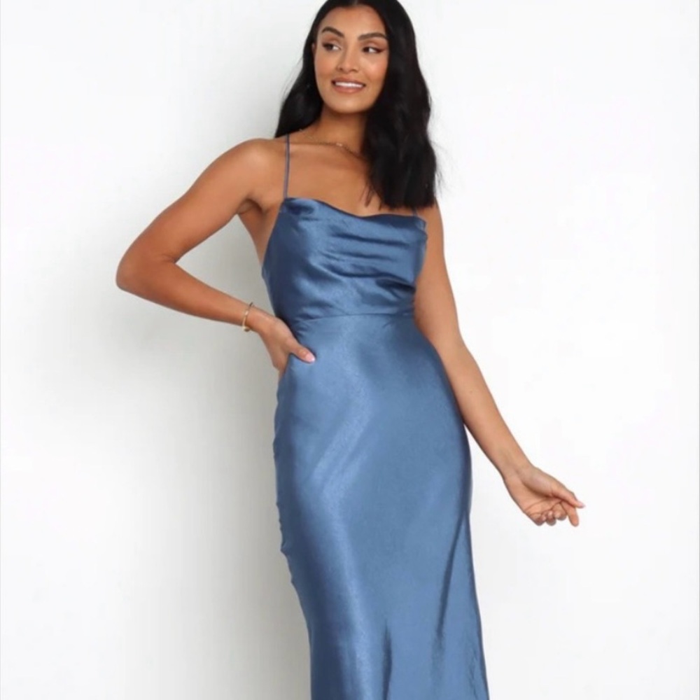 Kamiya Dress - Navy by Petal and Pup